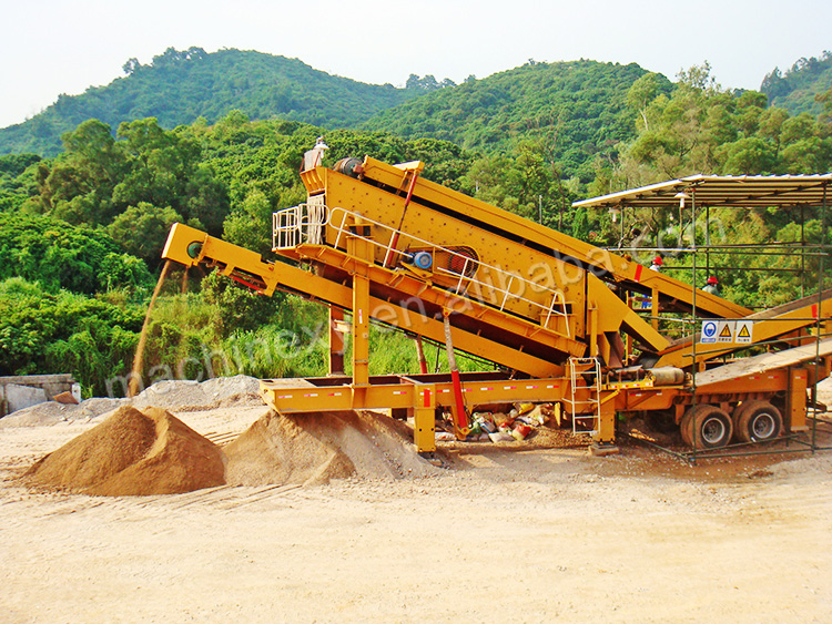 Mobile sand making machine Mobile sand making machine