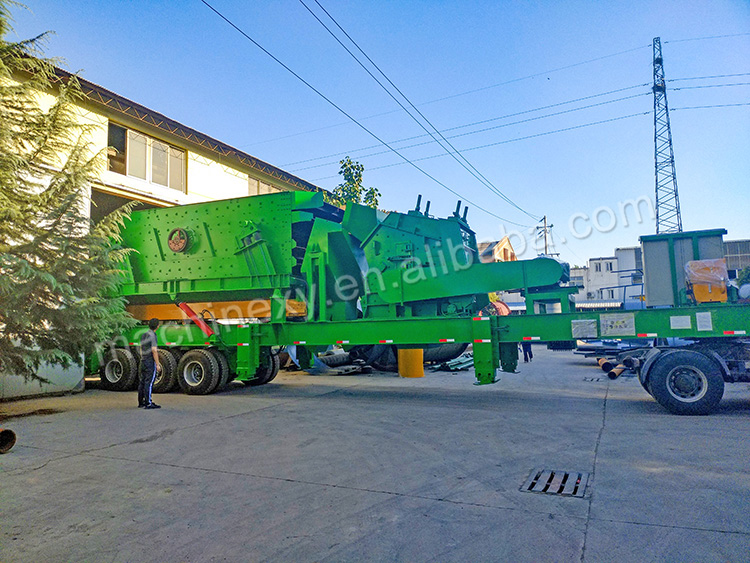 Mobile sand making machine Mobile sand making machine