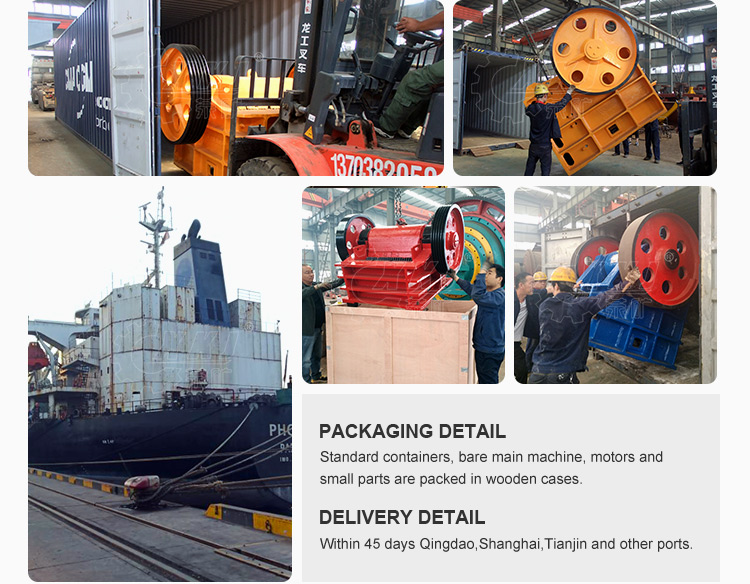 PEX Jaw Crusher packaing-shipping