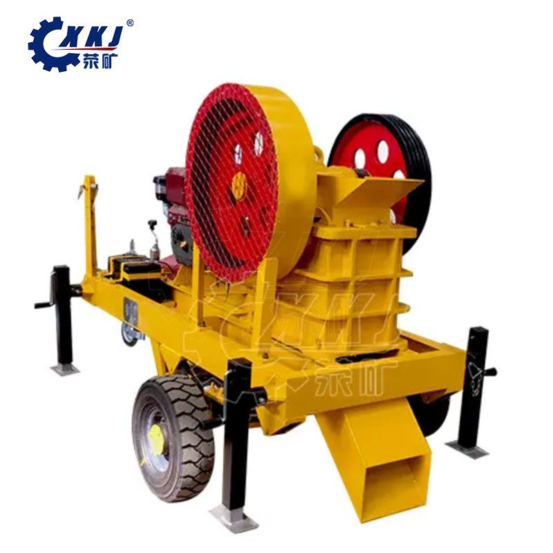Mobile Jaw Crusher With Vitbrating Scree