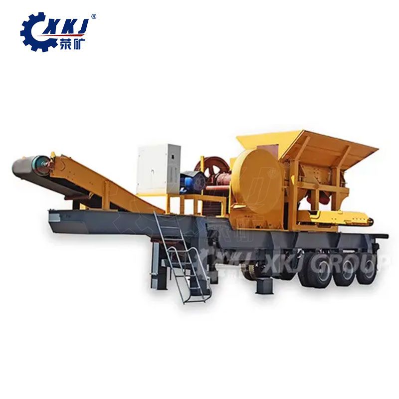 Mobile jaw crusher
