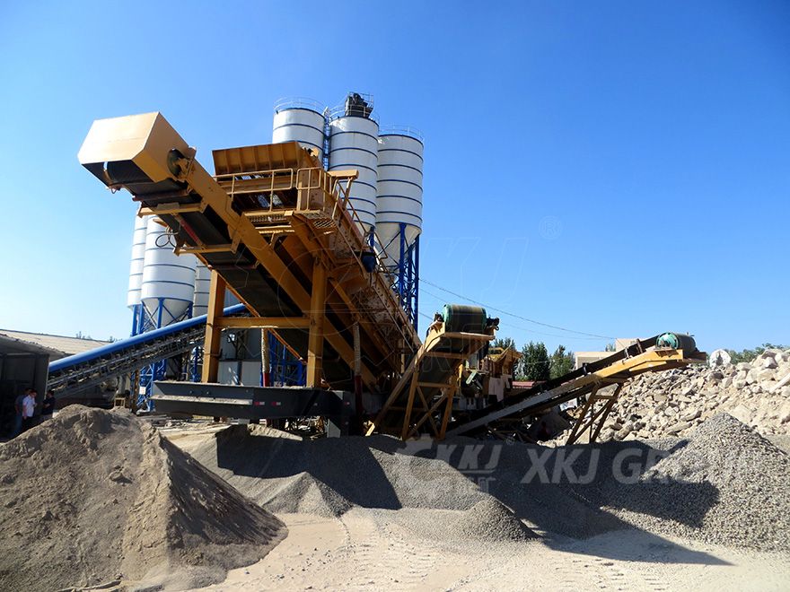 Mobile jaw crusher