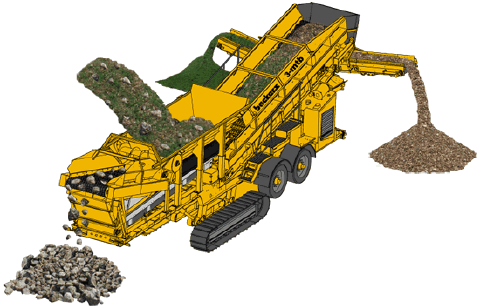 Mobile jaw crusher