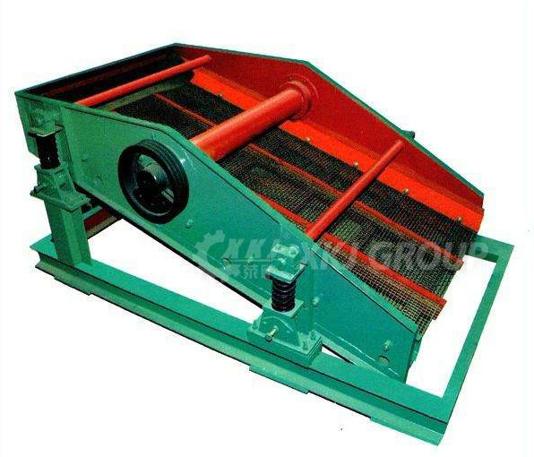 Vibrating screen with auto centering