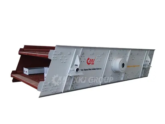 Mining single axis vibrating screen