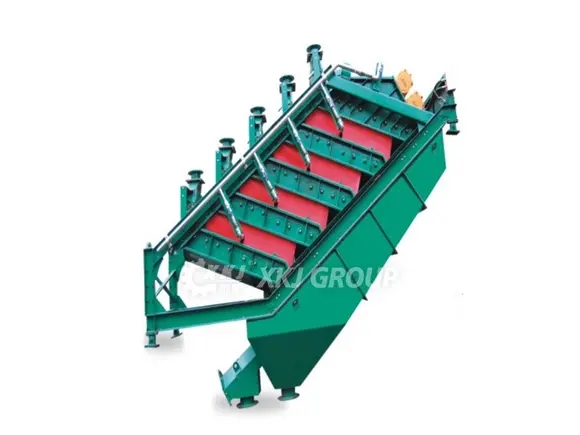 High frequency vibrating fine screen