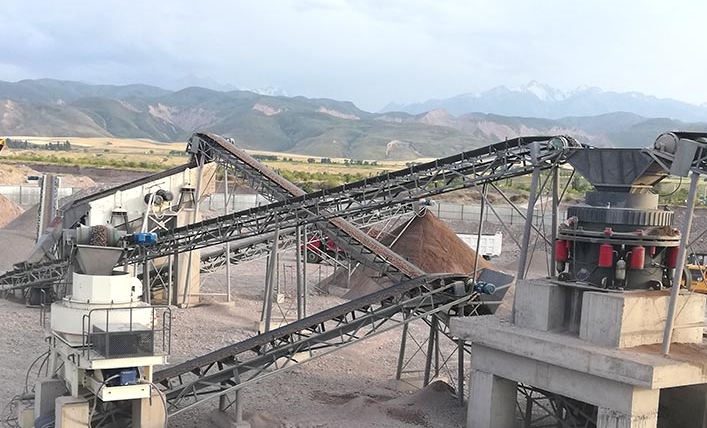 150-250tph Sand making plant