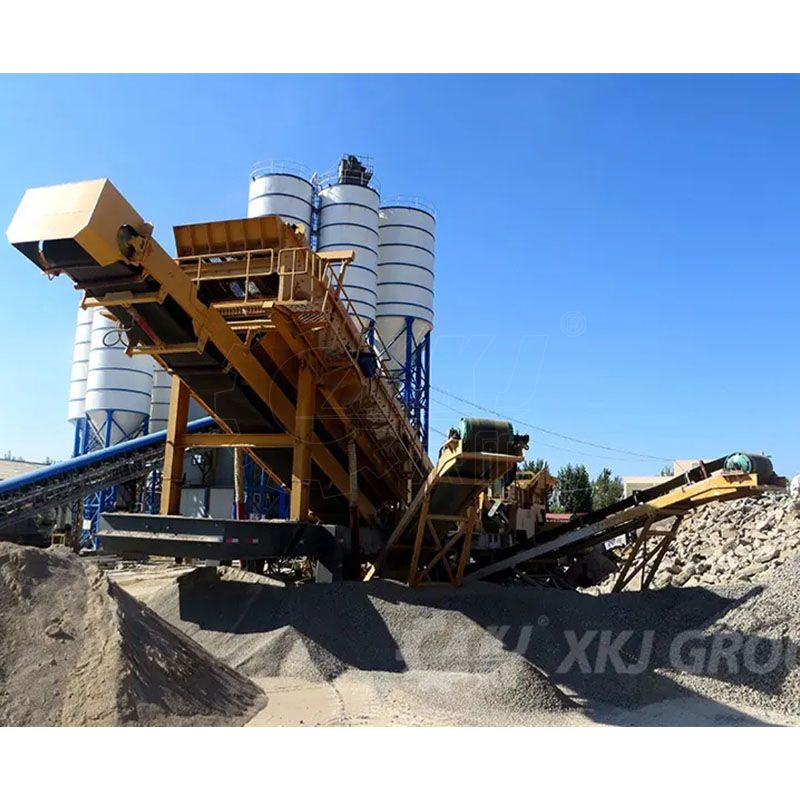 mobile sand and gravel production line mobile sand and gravel production line