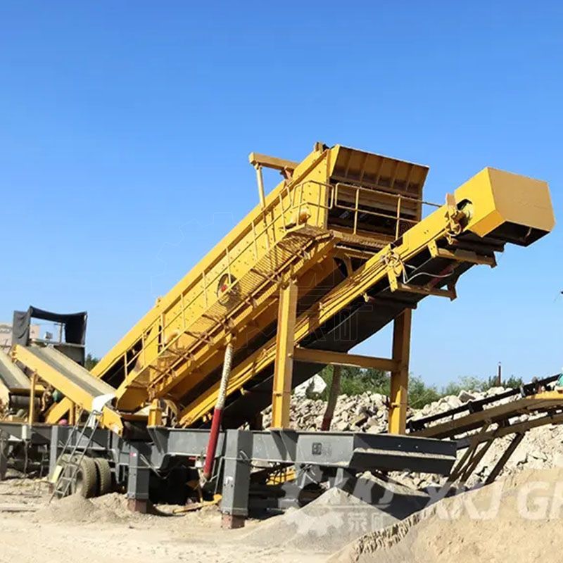 mobile sand and gravel production line mobile sand and gravel production line