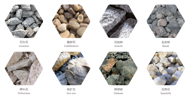 Various rocks