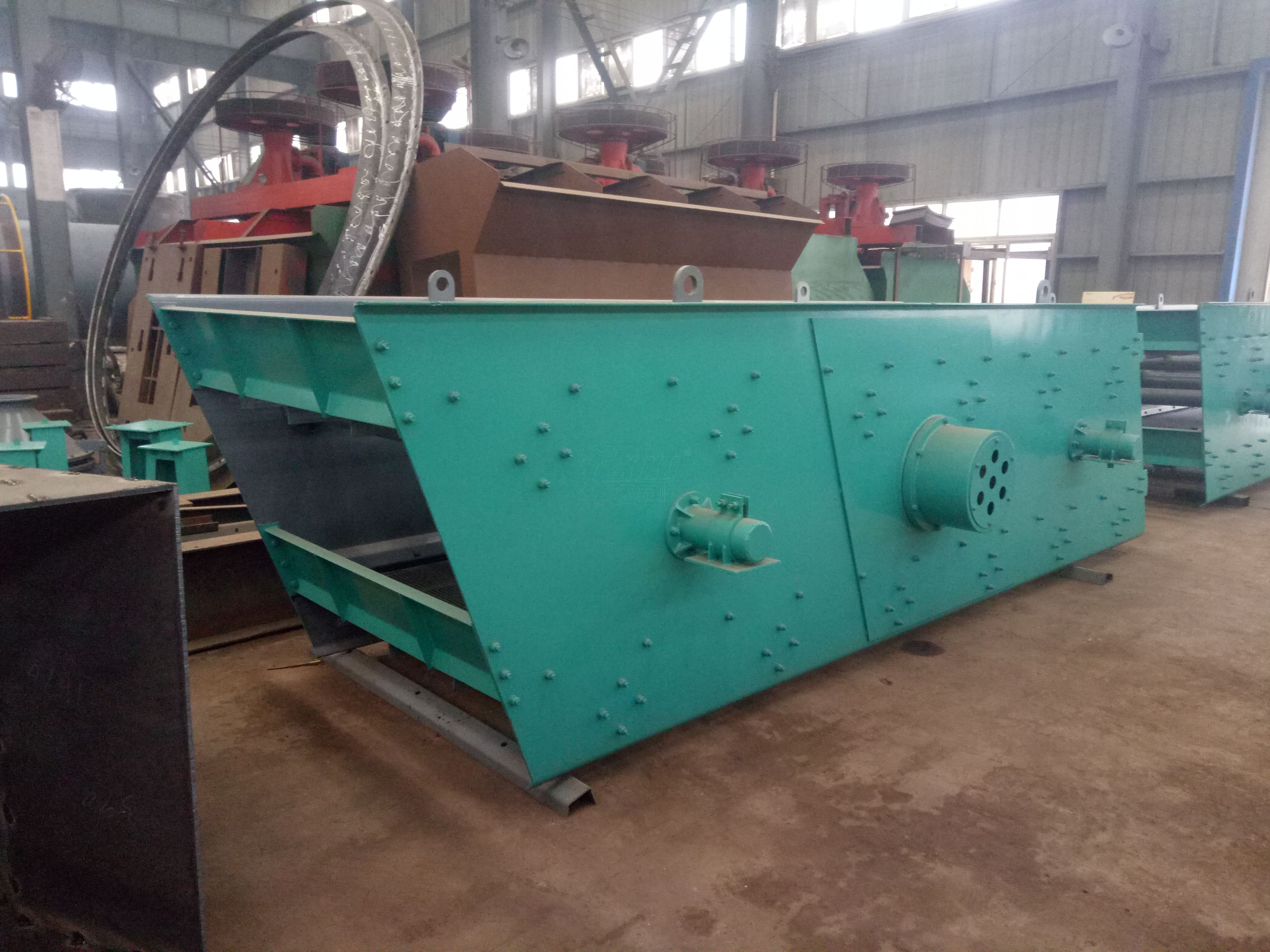 Green mineral processing vibrating screen