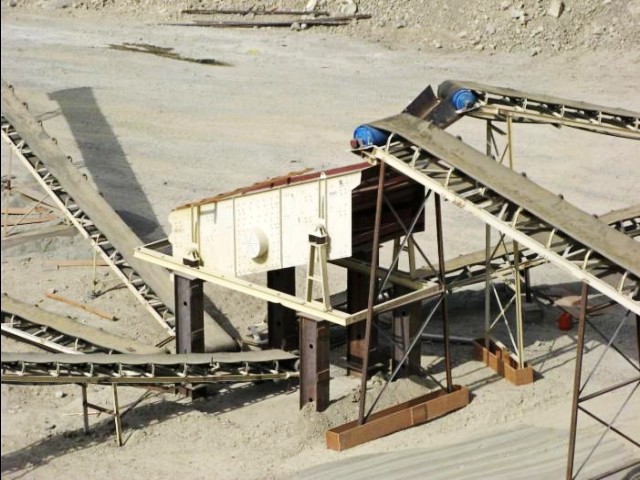 Mining vibrating screen Mining vibrating screen