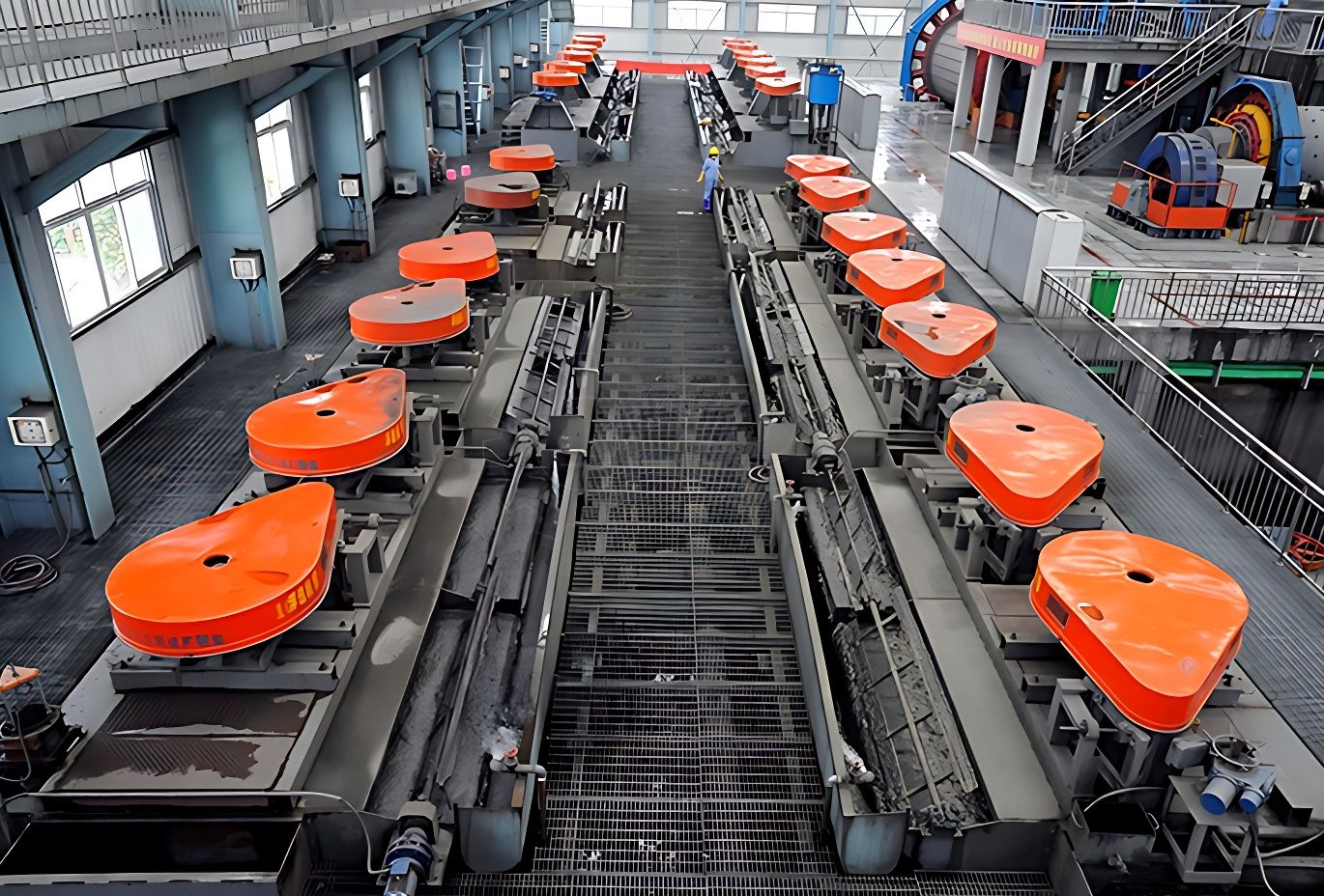 What mineral processing equipment is use