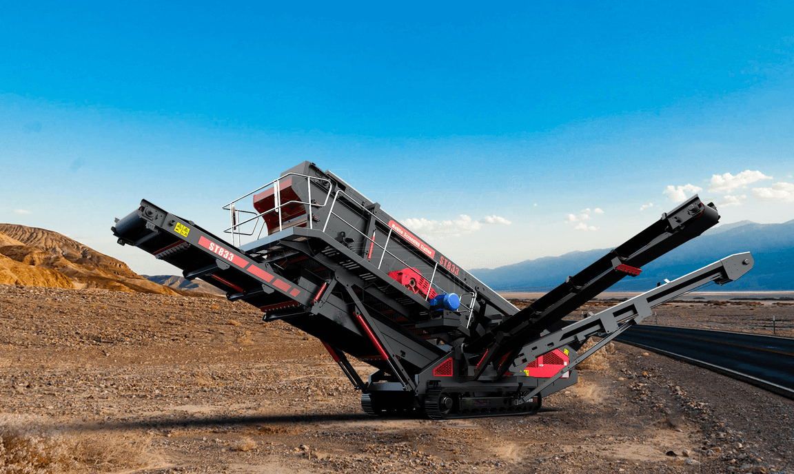 Wotetrack type mobile horizontal screen