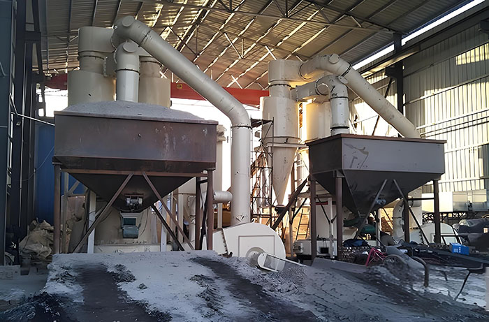 Limestone milling plant