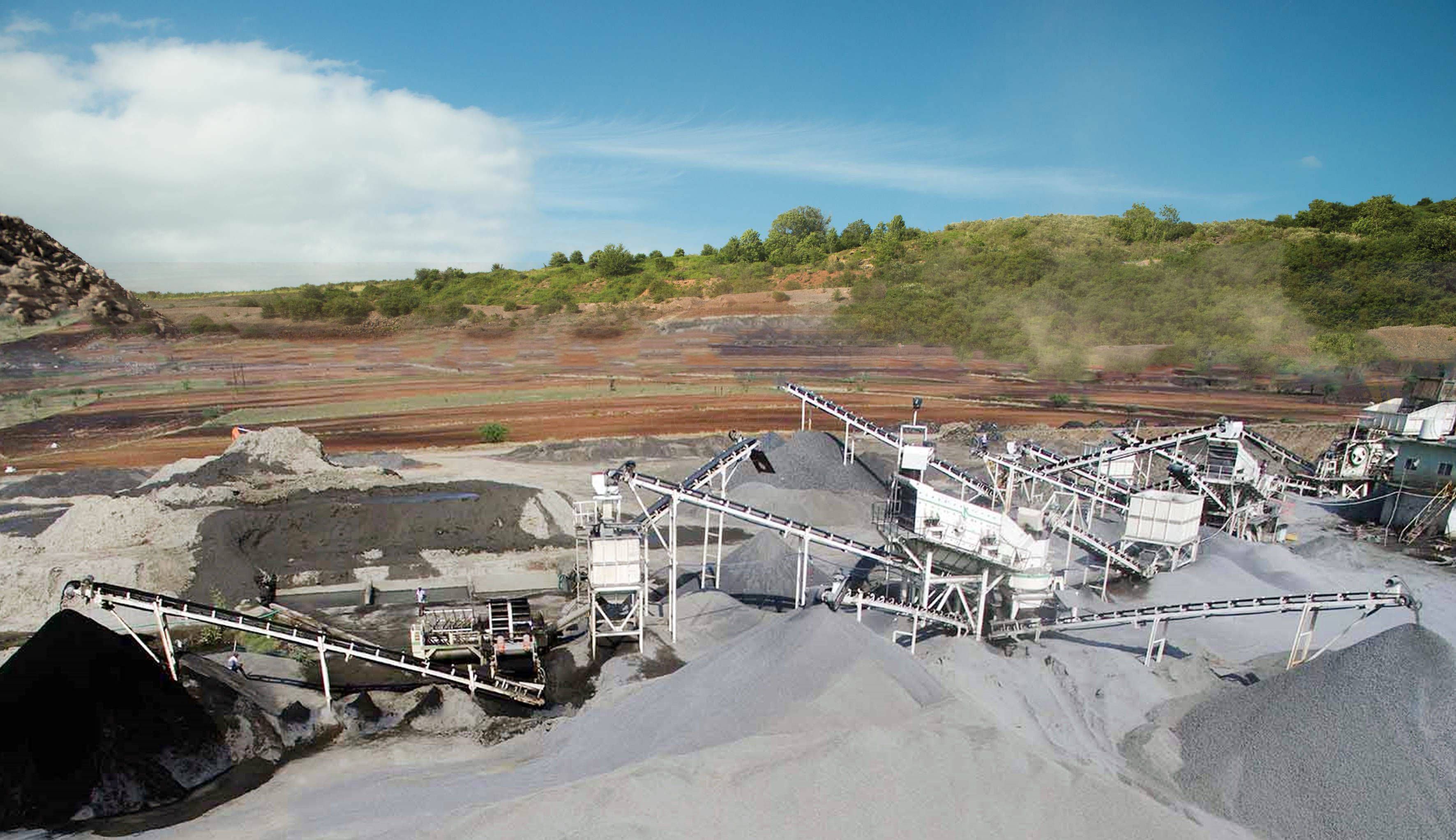 Mongolia produces 300 tons of river pebb