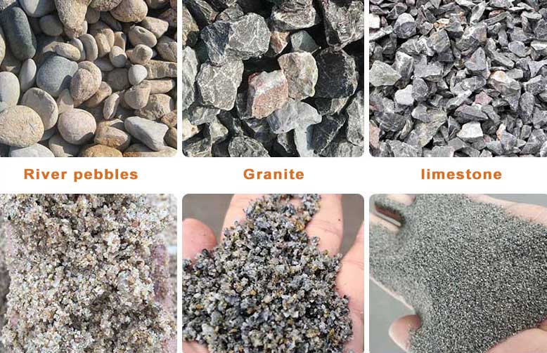 Five crushing principles of ore crusher