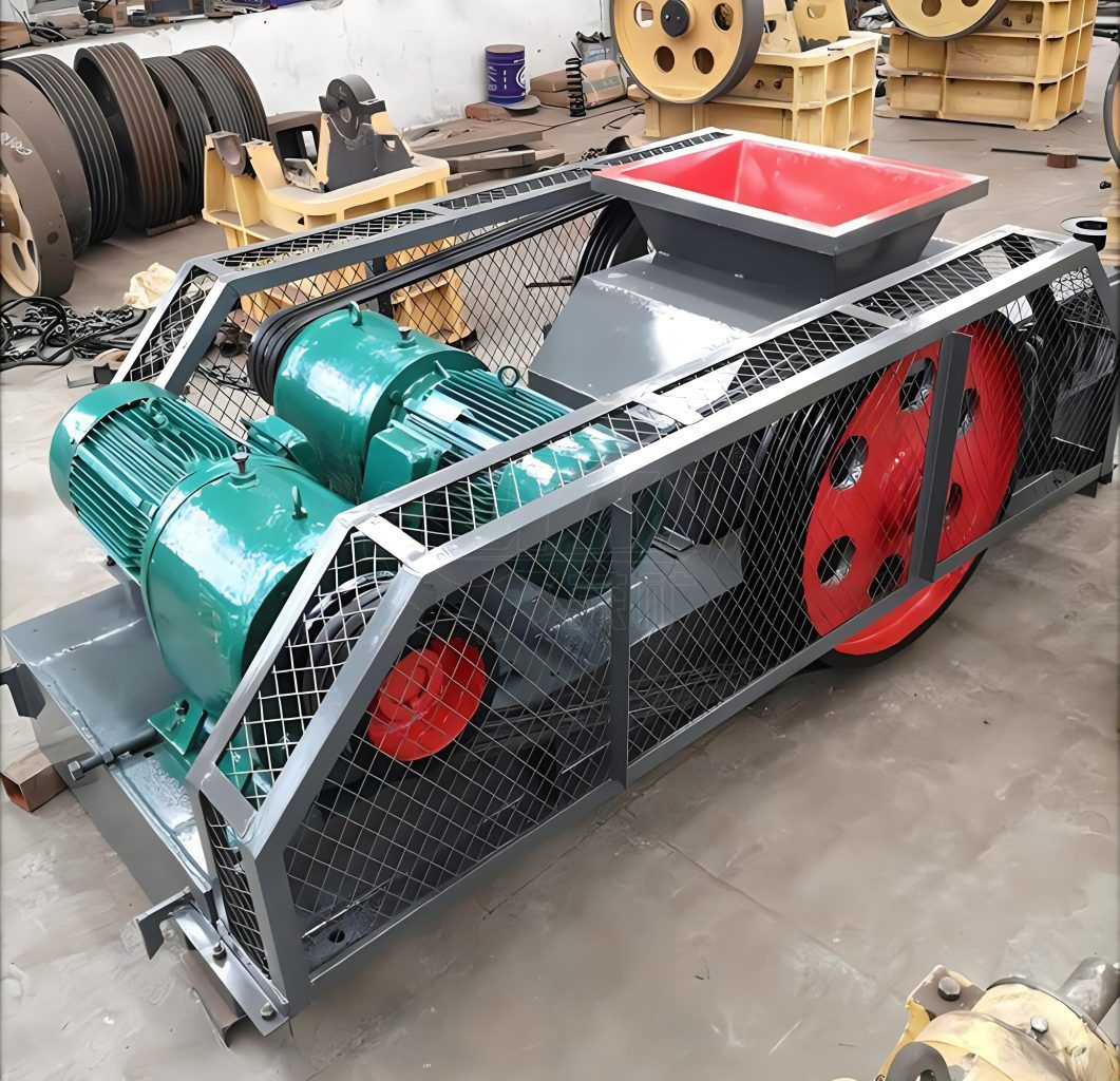 10tph small roller sand making machine: 