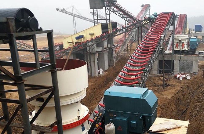 Nigeria 700tph quartz stone Crushing Pla