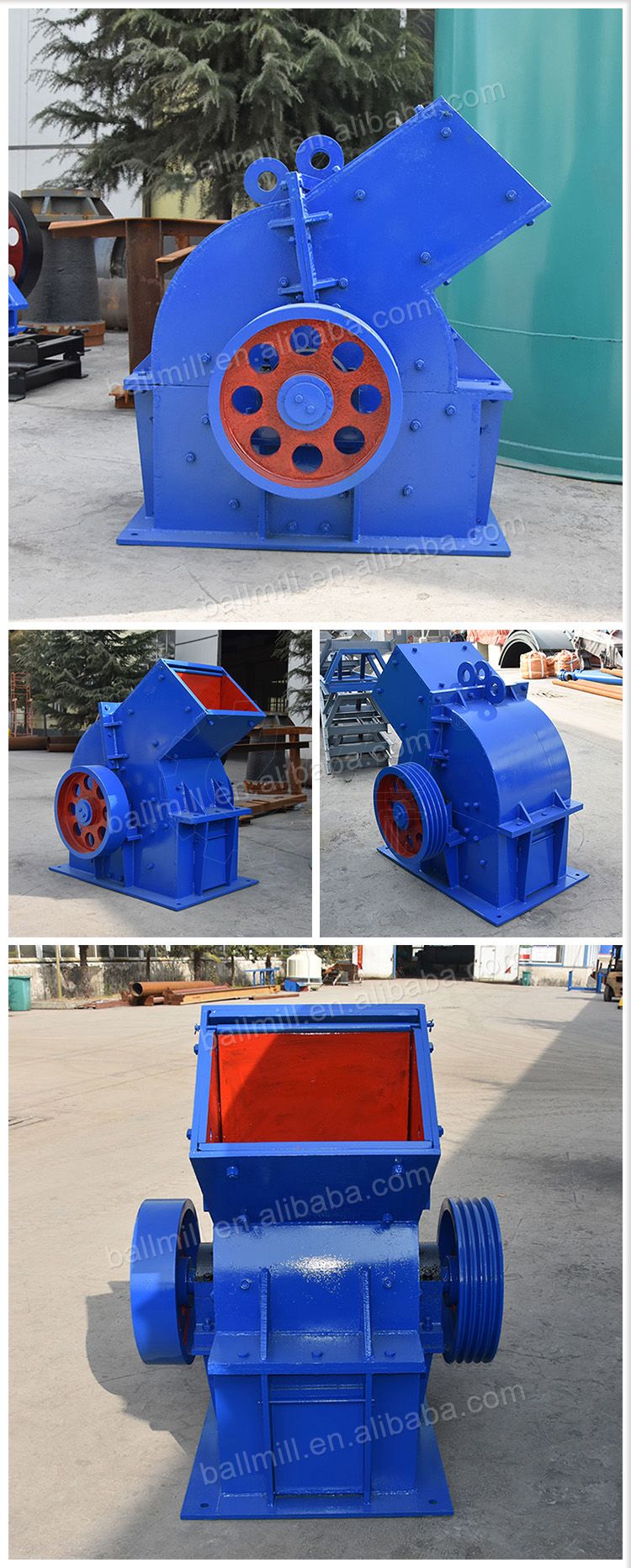 350t/h hammer crusher