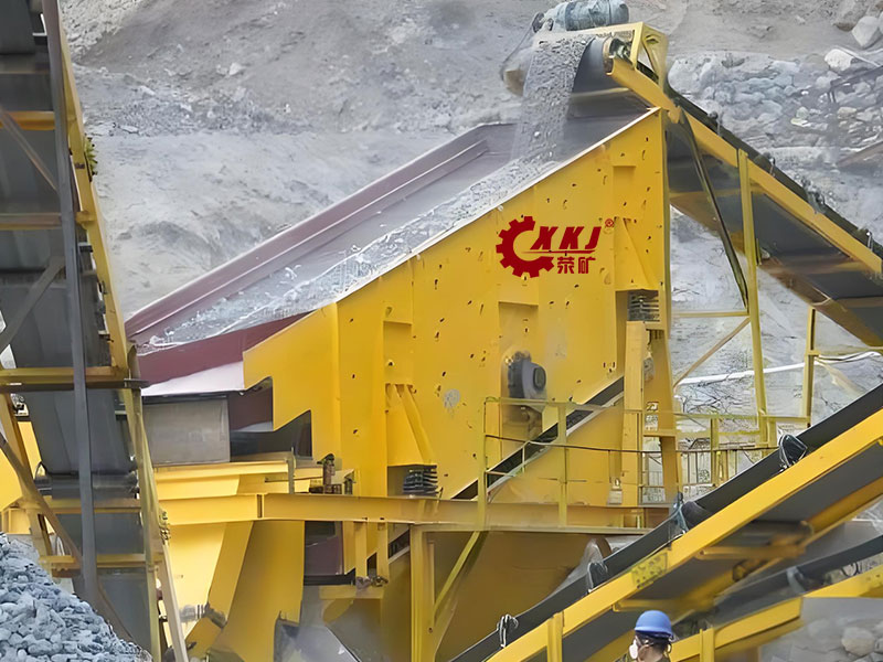 Concrete Block Crushing Plant