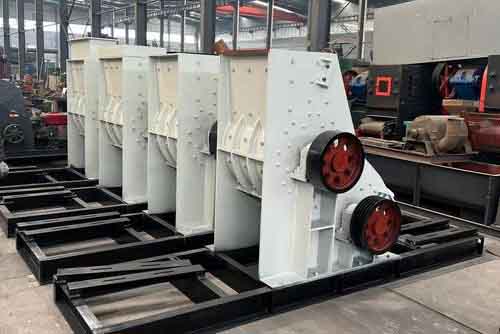 Working principle of double rotor crushe