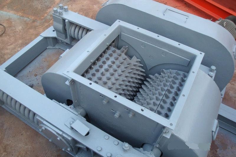 Toothed roller crusher selection: 3cm fe