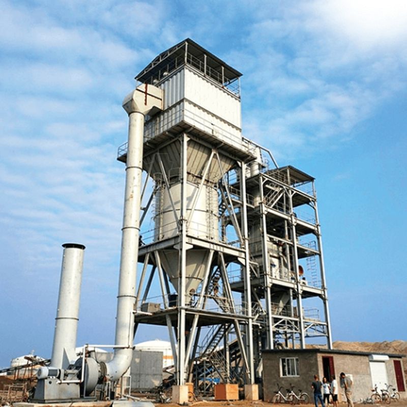 Tower sand making building