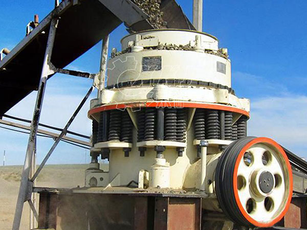 Working principle of cone crusher