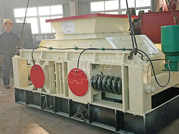 Can a double roll crusher be used for sa